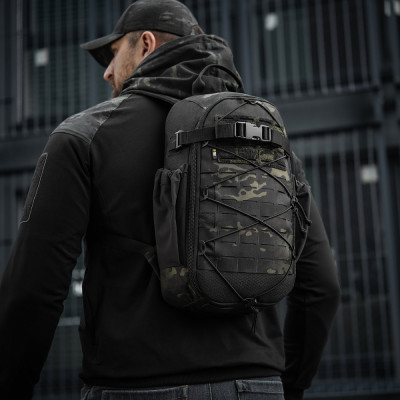 M-Tac Sturm Backpack with Ergonomic Straps Elite – backpack, Multicam/Black