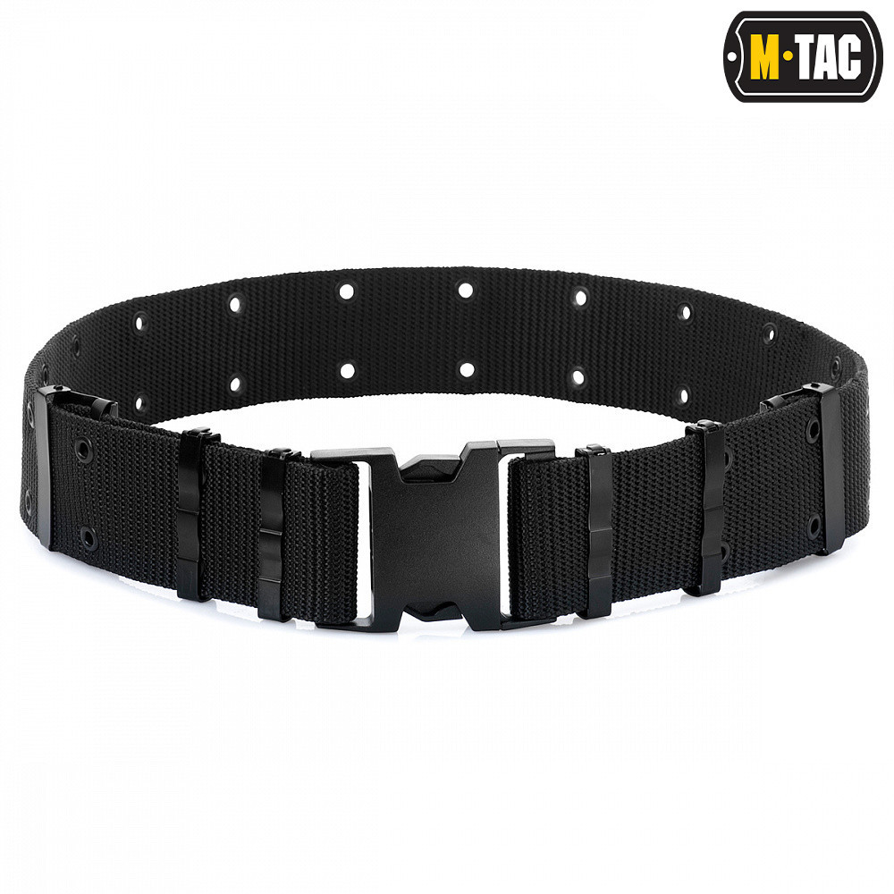 M-Tac Nylon Belt with Plastic Buckle, A.L.I.C.E.-Type, Black
