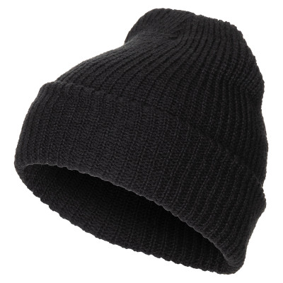 MFH Watch Hat Acrylic Coarse Knit – knit hat, Black