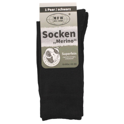 MFH Socks Merino – merino socks, Black