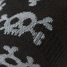 M-Tac Pirate Skull Running Socks, Short, Black