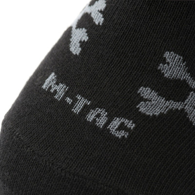 M-Tac Pirate Skull Running Socks, Short, Black
