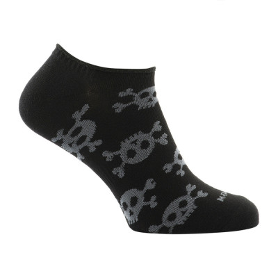 M-Tac Pirate Skull Running Socks, Short, Black