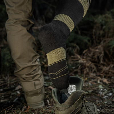 M-Tac Long Winter Socks with Wool, Olive