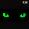 M-Tac Cat Eyes Laser Cut Patch, Glow-in-the-Dark