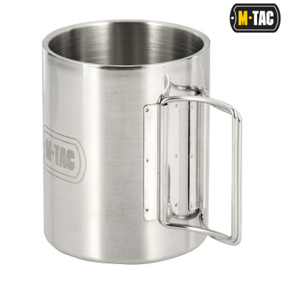 M-Tac Insulated Tumbler, Stainless Steel, 450 ml — 3/5