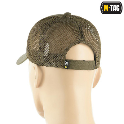 M-Tac Mesh Baseball Cap, for Summer, Army Olive