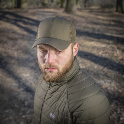 M-Tac Mesh Baseball Cap, for Summer, Army Olive