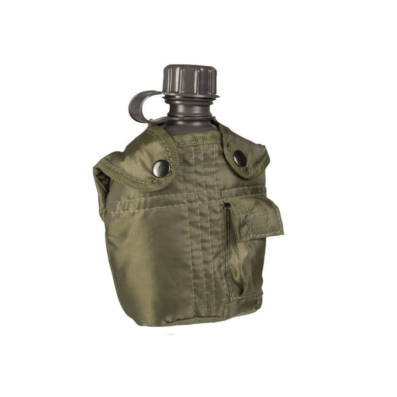 Mil-Tec Canteen with Cover Gertuvė su dėklu, 1L