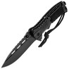 Drop Point Folding Knife, 3CR13 Steel, with Paracord