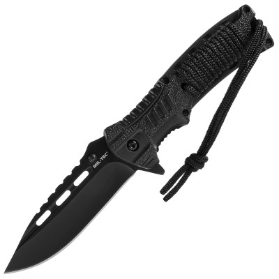 Drop Point Folding Knife, 3CR13 Steel, with Paracord