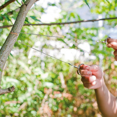 Mil-Tec Commando Pocket Wire Saw Kišeninis vielos pjūklelis