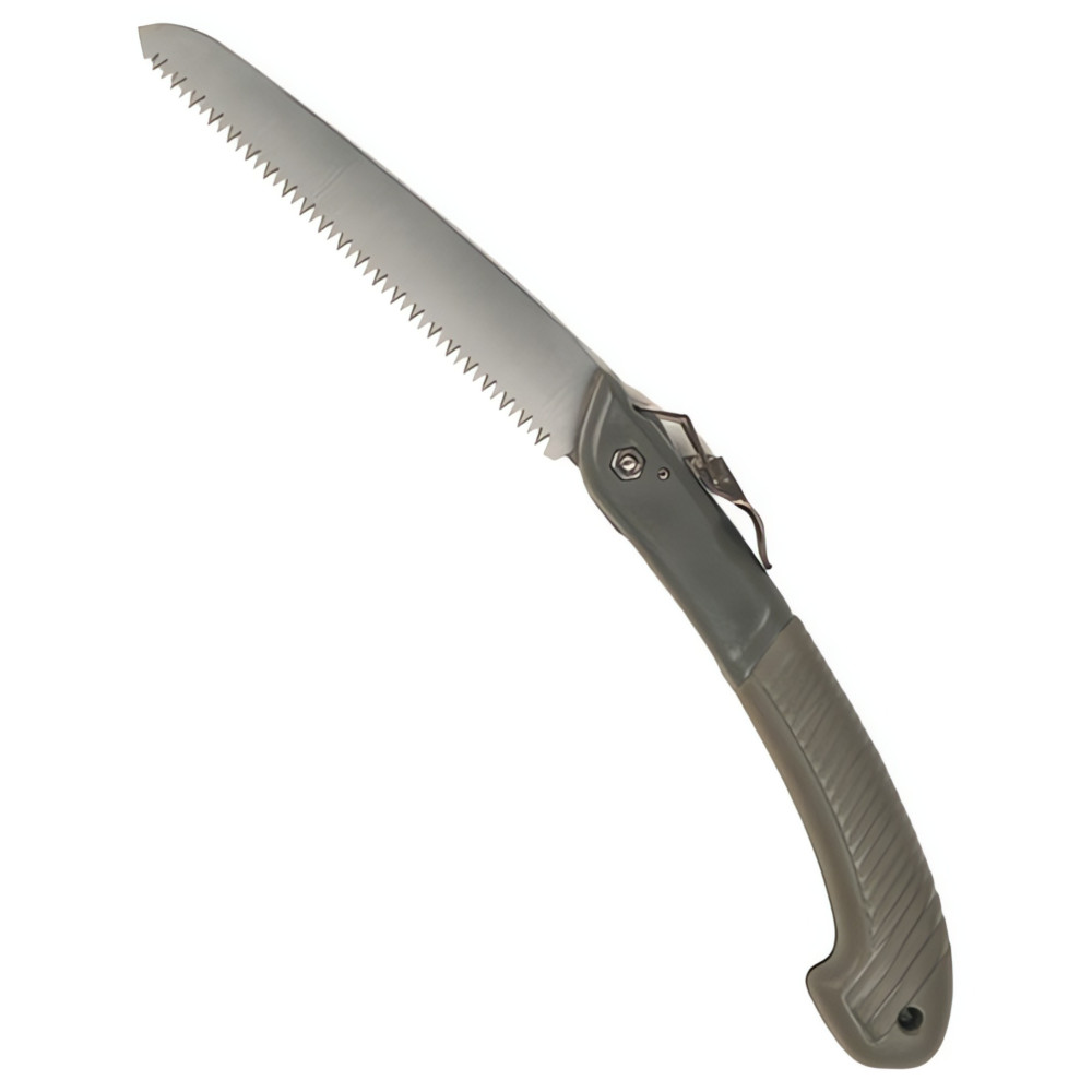 Mil-Tec Folding Wood Saw, Carbon Steel, Olive