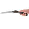 Mil-Tec Folding Wood Saw, Carbon Steel, Black
