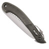 Mil-Tec Folding Wood Saw, Carbon Steel, Black