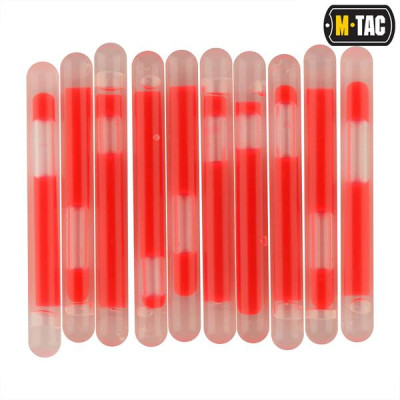 M-Tac Glow Stick, 8 h, 4.5x40 mm, Red