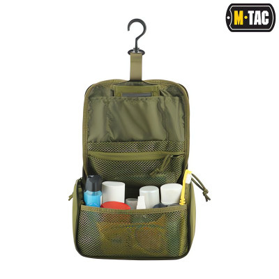 M-Tac Toiletry Bag, 600D PVC, 24x15x8.5 cm, Olive