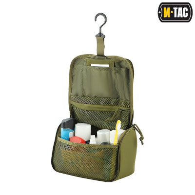 M-Tac Toiletry Bag, 600D PVC, 24x15x8.5 cm, Olive