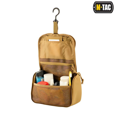 M-Tac Toiletry Bag, 600D PVC, 24x15x8.5 cm, Coyote