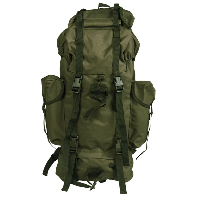 Mil-Tec German Od Import Large Rucksack Olive 65 Ltr. kuprinė