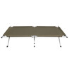 Folding Camp Bed with Aluminium Frame, up to 120 kg