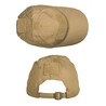 Baseball Cap with Velcro Panels for Patches