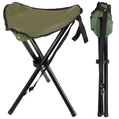 Mil-Tec Od 3-Leg Folding Stool Trikojė sulankstoma kėdutė