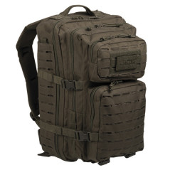 Mil-Tec Us Od Laser Cut Assault Backpack Lg Taktinė kuprinė 36 litrų