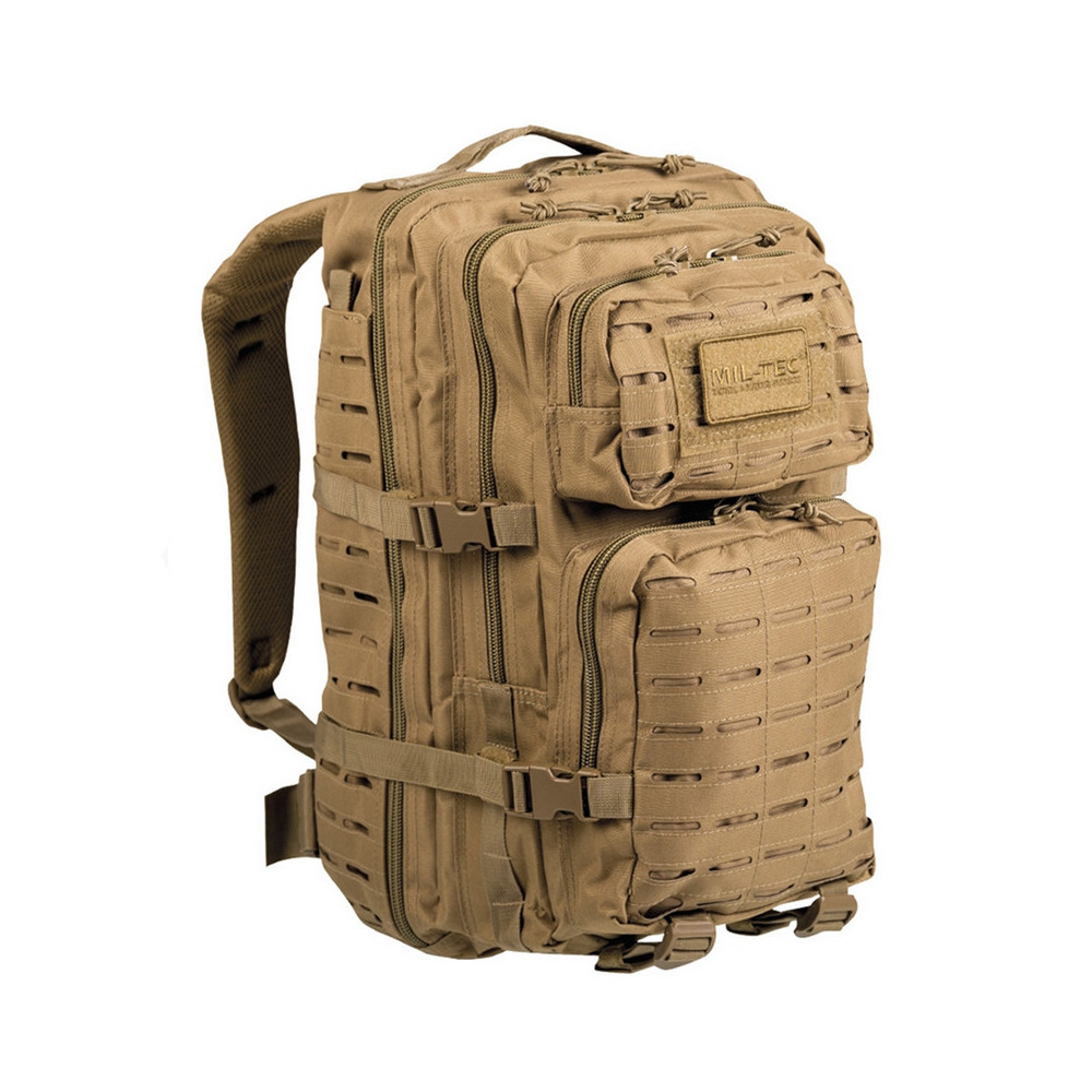 Tactical Backpack with Laser-Cut MOLLE Loops