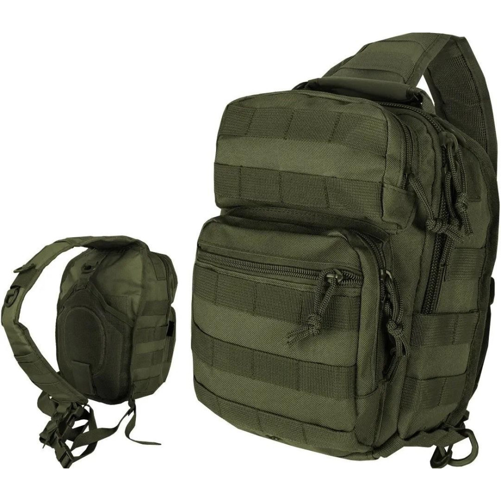 Mil-Tec One Strap Assault Pack Small 10 l Bag, Olive