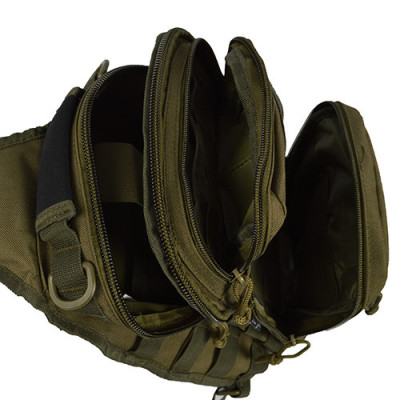 Mil-Tec One Strap Assault Pack Small 10 l Bag, Olive