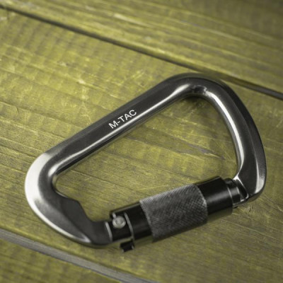 M-Tac Key-Lock Aluminium Carabiner 30 kN