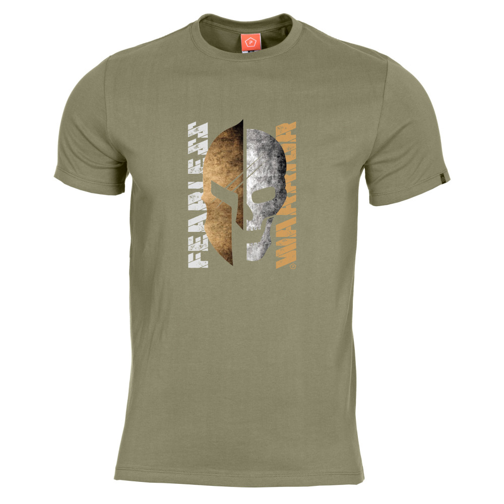 Pentagon AGERON Fearless Warrior T-Shirt, 190 g/m², Olive