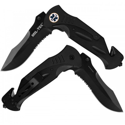Rescue Knife with Seatbelt Cutter and Glass Breaker