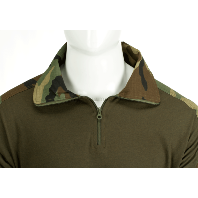 Invader Gear Combat Shirt Woodland Tactical Shirt — 4/6