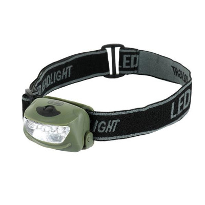 M-Tac Headlamp 4+1 LED Red Light, up to 18 Lumens