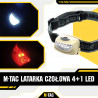 M-Tac Headlamp 4+1 LED Red Light, up to 18 Lumens — 6/6