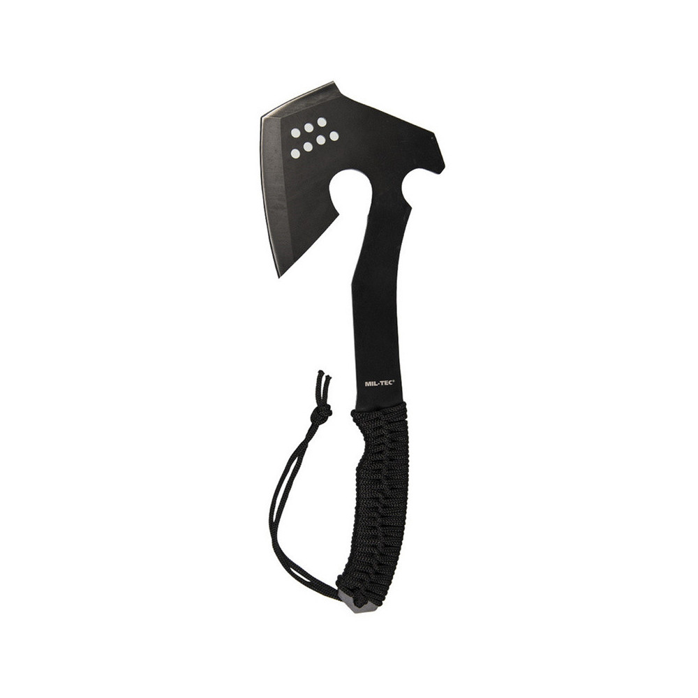 Mil-Tec Paracord Black Axe 3Cr13MoV Steel