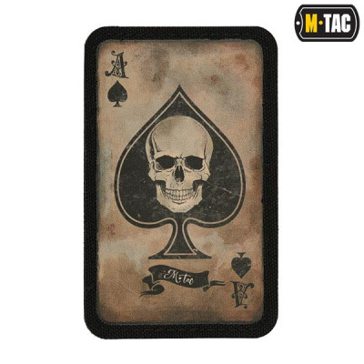 M-Tac Ace of Spades Morale Patch – Cordura 500D