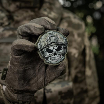 M-Tac Tactical Emoji 3D PVC Patch – 6.5×6.5 cm