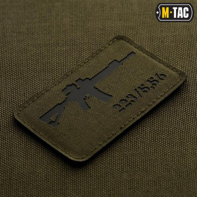 M-Tac AR-15 Laser Cut Morale Patch – Cordura 500D