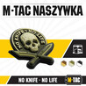 M-Tac No Knife No Life 3D PVC Patch – 50×50 mm