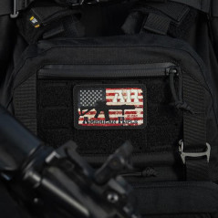 M-Tac Patch AR-15 American Rifle (80х50 мм) Black/GID Antsiuvas