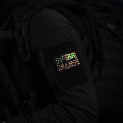 M-Tac AR-15 American Rifle Morale Patch – 8×5 cm