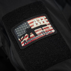 M-Tac Patch AR-15 American Rifle (80х50 мм) Black/GID Antsiuvas