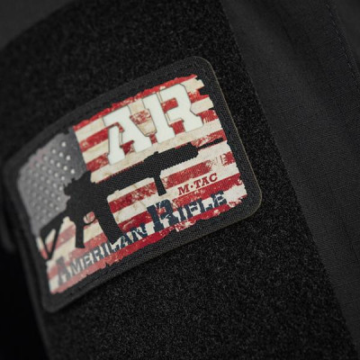 M-Tac AR-15 American Rifle Morale Patch – 8×5 cm