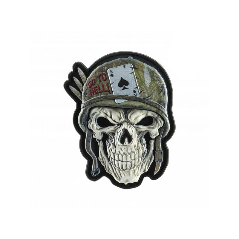 M-Tac Patch Helmet Skull Antsiuvas