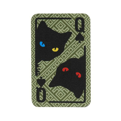 M-Tac Queen of Spades Morale Patch – Cordura 500D, 8×5 cm