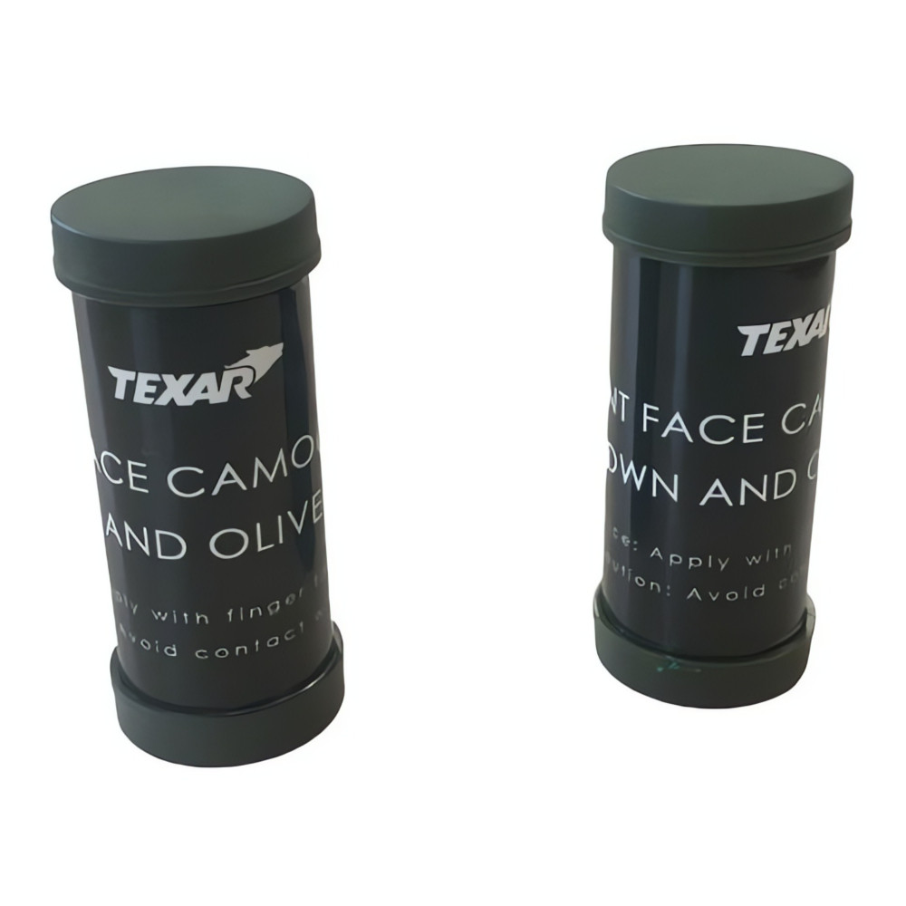 Texar Face Camo Paint – 2 Sticks, 3 Colours