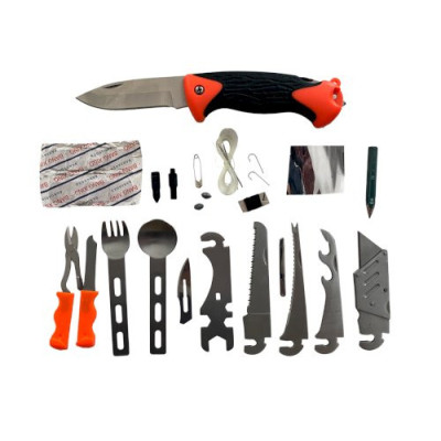 Multi-Function Survival Kit – Knife, Saw, Scissors